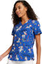 Women's Born To Stand Out Print Scrub Top, , large