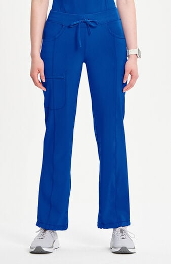 Women's Rib Knit Drawstring Waist Scrub Pant Women's Rib Knit Drawstring Waist Scrub Pant