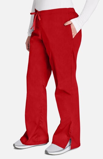 Women's Natural Rise Flare Leg Drawstring Pant Women's Natural Rise Flare Leg Drawstring Pant