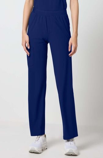 Women's 4-Pocket Interior Drawstring Straight Leg Scrub Pant Women's 4-Pocket Interior Drawstring Straight Leg Scrub Pant