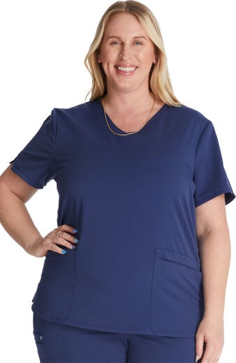 Women's V-Neck 2 Pocket Scrub Top Women's V-Neck 2 Pocket Scrub Top