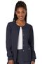 Women's Snap Front Solid Scrub Jacket, , large