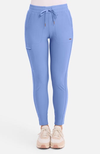 Women's Mid Rise Tapered Leg Drawstring Scrub Pant Women's Mid Rise Tapered Leg Drawstring Scrub Pant
