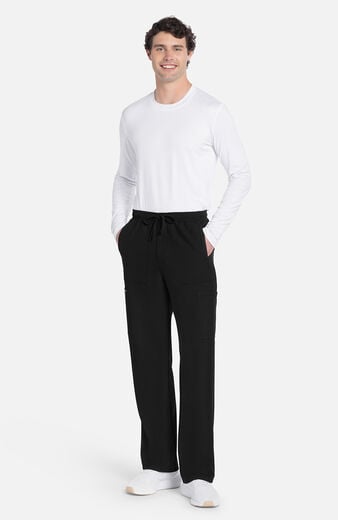 Men's Zip Fly Cargo Straight Leg Scrub Pant Men's Zip Fly Cargo Straight Leg Scrub Pant