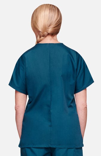 Women's Scrub Set: V-Neck Top & Flare Leg Drawstring Pant Women's Scrub Set: V-Neck Top & Flare Leg Drawstring Pant