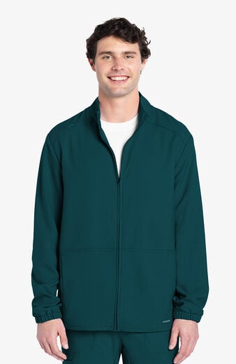 Men's 2-Pocket Zip-Front Warm Up Scrub Jacket Men's 2-Pocket Zip-Front Warm Up Scrub Jacket