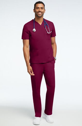 Unisex Scrub Set: 3 Pocket Top & 5 Pocket Cargo Pant Unisex Scrub Set: 3 Pocket Top & 5 Pocket Cargo Pant