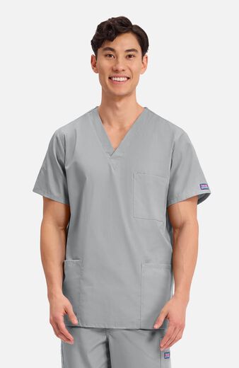 Unisex V-Neck 3-Pocket Scrub Top Unisex V-Neck 3-Pocket Scrub Top