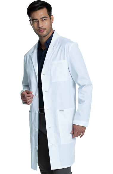 Men's Button Front 38" Lab Coat, , large