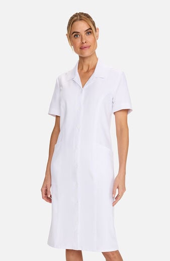 Women's 2-Pocket Snap Front Scrub Dress Women's 2-Pocket Snap Front Scrub Dress