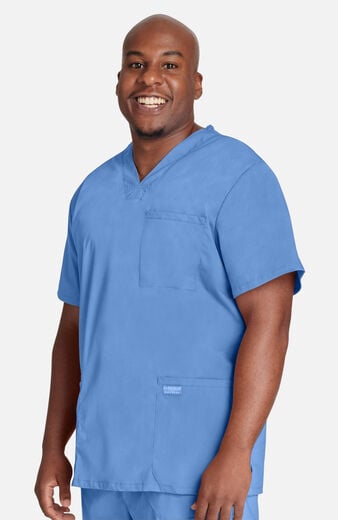 Men's Utility 4-Pocket V-Neck Scrub Top Men's Utility 4-Pocket V-Neck Scrub Top