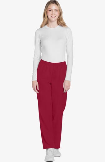 Women's Pull-On Slim Leg Cargo Scrub Pant Women's Pull-On Slim Leg Cargo Scrub Pant