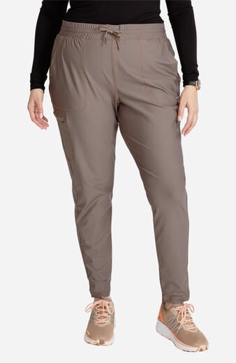 Women's Mid Rise Tapered Leg Drawstring Scrub Pant Women's Mid Rise Tapered Leg Drawstring Scrub Pant