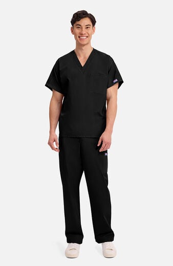 Unisex V-Neck 1 Pocket Scrub Top Unisex V-Neck 1 Pocket Scrub Top