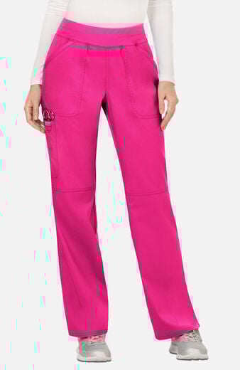 Women's Elastic Waist Cargo Pocket Scrub Pant Women's Elastic Waist Cargo Pocket Scrub Pant