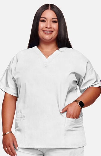 Women's 3-Pocket Dolman V-Neck Scrub Top Women's 3-Pocket Dolman V-Neck Scrub Top