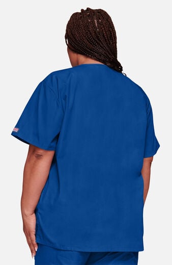 Unisex Scrub Set: V-Neck 3-Pocket Top & Drawstring 2-Pocket Cargo Pant Unisex Scrub Set: V-Neck 3-Pocket Top & Drawstring 2-Pocket Cargo Pant