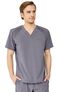 Fit By Men's V-Neck Solid Scrub Top, , large