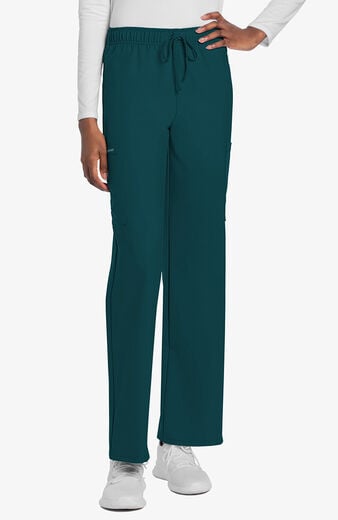 Unisex 3-Pocket Drawstring Straight Leg Scrub Pant Unisex 3-Pocket Drawstring Straight Leg Scrub Pant