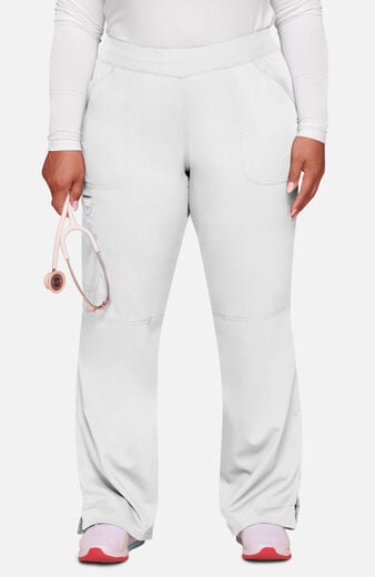 Women's Elastic Waist Cargo Pocket Scrub Pant Women's Elastic Waist Cargo Pocket Scrub Pant