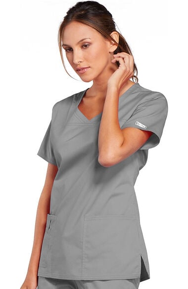 Clearance Women's V-Neck Scrub Top, , large