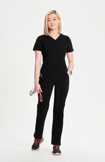 Women's Mid Rise Tapered Leg Pull-On Scrub Pant Women's Mid Rise Tapered Leg Pull-On Scrub Pant