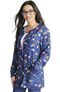 Women's Snap Front Sweet Tooth Print Jacket, , large