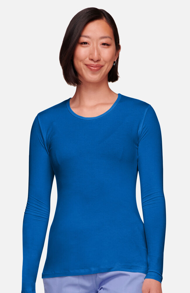 Women s Long Sleeve Knit Underscrub Cherokee Uniforms