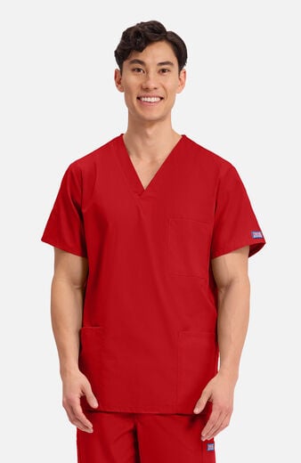 Unisex V-Neck 3-Pocket Scrub Top Unisex V-Neck 3-Pocket Scrub Top