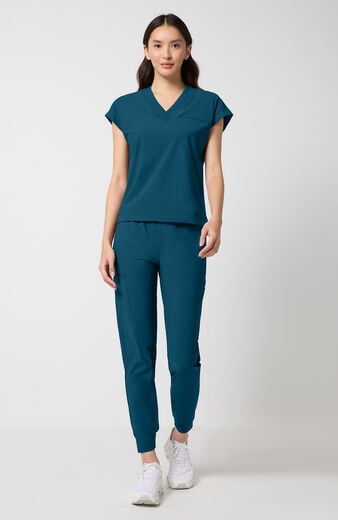 Women's Dolman Tuck-In V-Neck Scrub Top Women's Dolman Tuck-In V-Neck Scrub Top