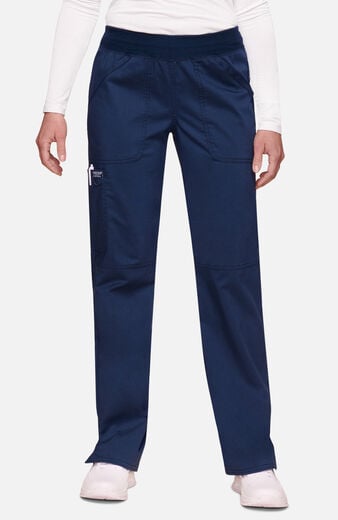Women's Elastic Waist Cargo Pocket Scrub Pant Women's Elastic Waist Cargo Pocket Scrub Pant