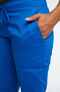 Women's Drawstring Flare Scrub Pant, , large