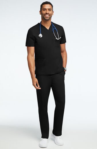 Unisex Scrub Set: 3 Pocket Top & 5 Pocket Cargo Pant Unisex Scrub Set: 3 Pocket Top & 5 Pocket Cargo Pant