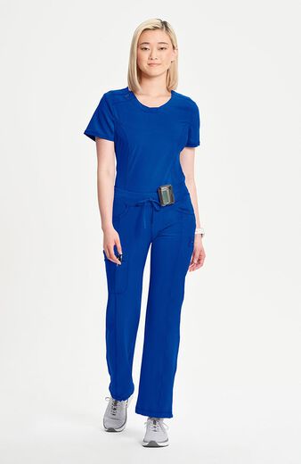 Women's Rib Knit Drawstring Waist Scrub Pant Women's Rib Knit Drawstring Waist Scrub Pant