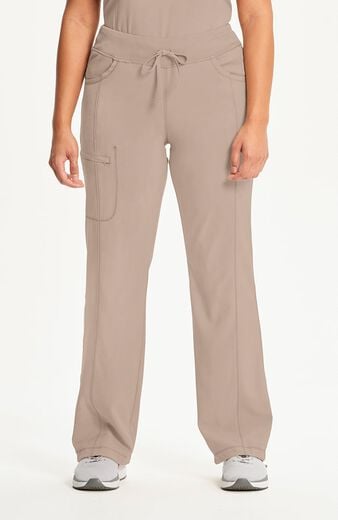 Women's Rib Knit Drawstring Waist Scrub Pant Women's Rib Knit Drawstring Waist Scrub Pant