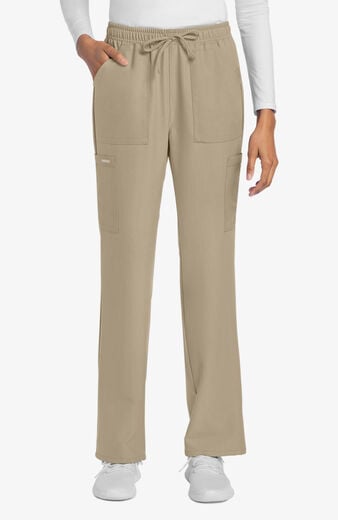 Women's Drawstring Cargo Straight Leg Scrub Pant Women's Drawstring Cargo Straight Leg Scrub Pant