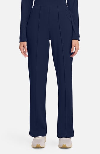 Women's Pintuck Wide Leg  Scrub Pant Women's Pintuck Wide Leg  Scrub Pant