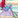Women's Little Mermaid Vibe With The Tide Print Scrub Top, Vibe With The Tide
