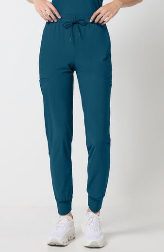 Women's 5-Pocket Drawstring Jogger Scrub Pant Women's 5-Pocket Drawstring Jogger Scrub Pant