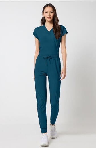 Women's 5-Pocket Drawstring Jogger Scrub Pant Women's 5-Pocket Drawstring Jogger Scrub Pant