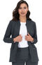 Women's Andrea Zip Front Solid Scrub Jacket, , large