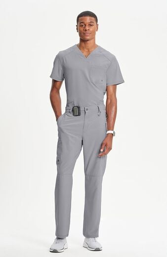 Men's Zip Fly 6-Pocket Cargo Scrub Pant Men's Zip Fly 6-Pocket Cargo Scrub Pant