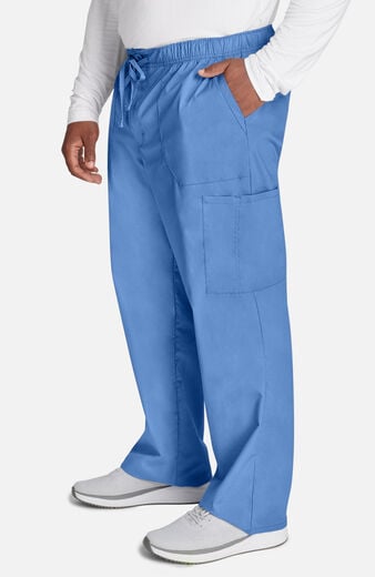 Men's Zip Fly Drawstring Scrub Pant Men's Zip Fly Drawstring Scrub Pant