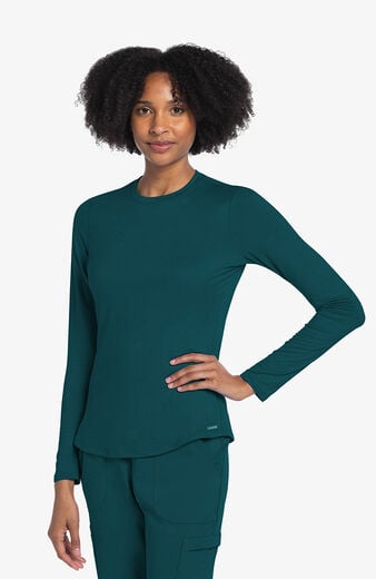 Women's Long Sleeve Underscrub Knit Tee Women's Long Sleeve Underscrub Knit Tee