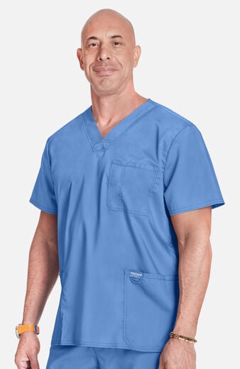 Men's Utility 3-Pocket V-Neck Scrub Top Men's Utility 3-Pocket V-Neck Scrub Top