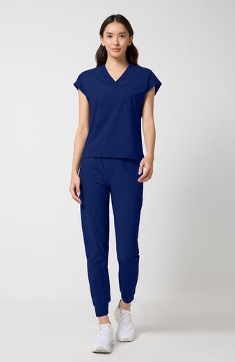 Women's Tuck-In Dolman V-Neck Scrub Top Women's Tuck-In Dolman V-Neck Scrub Top