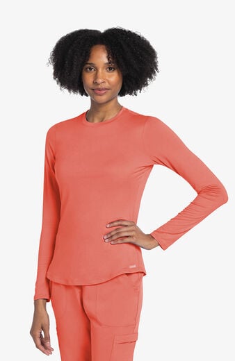 Women's Long Sleeve Underscrub Knit Tee Women's Long Sleeve Underscrub Knit Tee