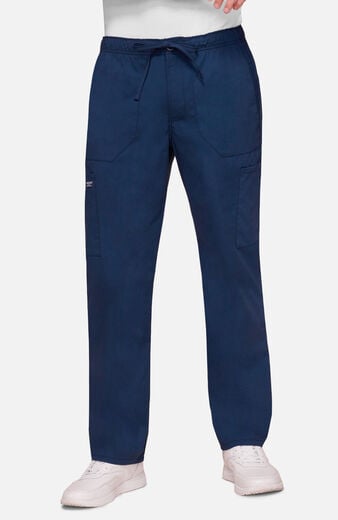 Men's Zip Fly Drawstring Scrub Pant Men's Zip Fly Drawstring Scrub Pant