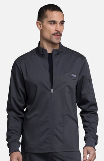 Men's Zip Front Scrub Jacket Men's Zip Front Scrub Jacket