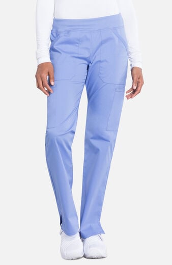 Women's Rib Knit Waist Cargo Scrub Pant Women's Rib Knit Waist Cargo Scrub Pant